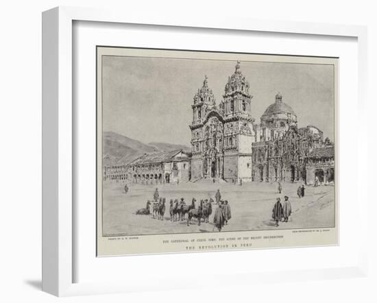 The Revolution in Peru-Henry William Brewer-Framed Giclee Print