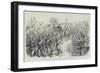 The Revolution in Roumelia, Servian First Reserve on their March to Nish-Johann Nepomuk Schonberg-Framed Giclee Print