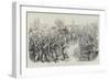 The Revolution in Roumelia, Servian First Reserve on their March to Nish-Johann Nepomuk Schonberg-Framed Giclee Print