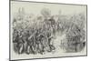 The Revolution in Roumelia, Servian First Reserve on their March to Nish-Johann Nepomuk Schonberg-Mounted Giclee Print