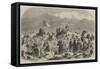 The Revolution in Sicily, the Sicilians Demolishing the Fort of Castellamare, at Palermo-Thomas Nast-Framed Stretched Canvas