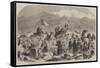 The Revolution in Sicily, the Sicilians Demolishing the Fort of Castellamare, at Palermo-Thomas Nast-Framed Stretched Canvas