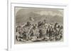 The Revolution in Sicily, the Sicilians Demolishing the Fort of Castellamare, at Palermo-Thomas Nast-Framed Giclee Print