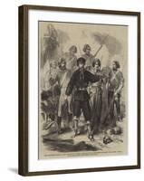 The Revolution in Sicily-Frank Vizetelly-Framed Giclee Print