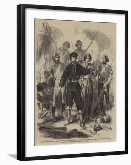 The Revolution in Sicily-Frank Vizetelly-Framed Giclee Print