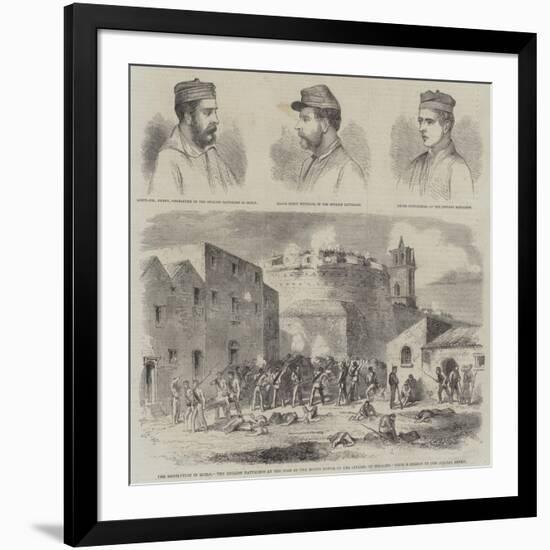 The Revolution in Sicily-null-Framed Giclee Print