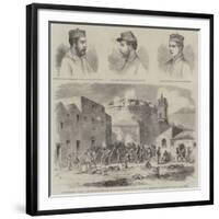 The Revolution in Sicily-null-Framed Giclee Print