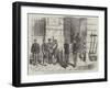 The Revolution in Spain, a Post of Volunteers of Liberty in the Puerta Del Sol, Madrid-null-Framed Giclee Print