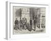 The Revolution in Spain, a Post of Volunteers of Liberty in the Puerta Del Sol, Madrid-null-Framed Giclee Print