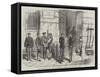 The Revolution in Spain, a Post of Volunteers of Liberty in the Puerta Del Sol, Madrid-null-Framed Stretched Canvas