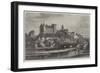 The Revolution in Spain, Chateau at Pau, the Residence of the Ex-Queen Isabella of Spain-Samuel Read-Framed Giclee Print