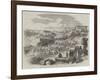 The Revolution in Spain, Demolition of the Old City Walls, Madrid-null-Framed Giclee Print