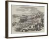 The Revolution in Spain, Demolition of the Old City Walls, Madrid-null-Framed Giclee Print