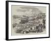 The Revolution in Spain, Demolition of the Old City Walls, Madrid-null-Framed Giclee Print