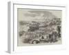 The Revolution in Spain, Demolition of the Old City Walls, Madrid-null-Framed Giclee Print