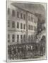 The Revolution in Spain, Distribution of Arms to the Populace at the Artillery Barracks, Madrid-null-Mounted Giclee Print