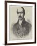 The Revolution in Spain, Marshal Serrano, Duke De La Torre-null-Framed Giclee Print