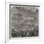 The Revolution in Spain, Meeting in the Cirque Price at Madrid-null-Framed Giclee Print