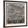 The Revolution in Spain, Meeting in the Cirque Price at Madrid-null-Framed Giclee Print