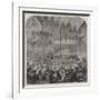 The Revolution in Spain, Meeting in the Cirque Price at Madrid-null-Framed Giclee Print