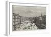 The Revolution in Spain, the Puerta Del Sol, Madrid-null-Framed Giclee Print