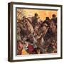 The Revolution That Shook the World-English School-Framed Giclee Print
