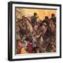 The Revolution That Shook the World-English School-Framed Giclee Print
