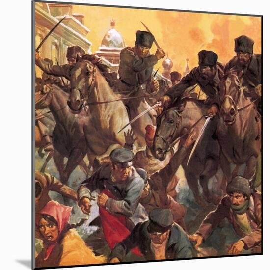 The Revolution That Shook the World-English School-Mounted Giclee Print
