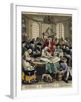 The Reward of Cruelty, 1751-William Hogarth-Framed Giclee Print