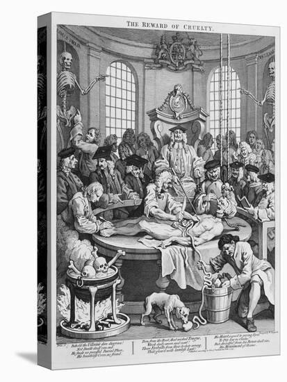 The Reward of Cruelty, 1751-William Hogarth-Stretched Canvas