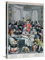 The Reward of Cruelty, from the Four Stages of Cruelty, Engraved by Thomas Cook-William Hogarth-Stretched Canvas