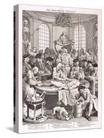 The Reward of Cruelty, Plate IV from the Four Stages of Cruelty, 1751-William Hogarth-Stretched Canvas