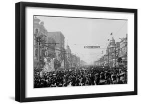 The Rex Pageant, Mardi Gras-null-Framed Photographic Print