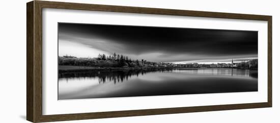 The Reykjavik Pond, Reykjavik, Iceland-null-Framed Photographic Print