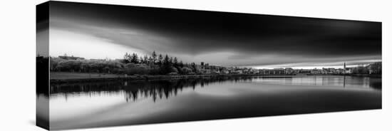 The Reykjavik Pond, Reykjavik, Iceland-null-Stretched Canvas