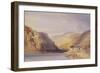 The Rhine at Assmannshausen-William Callow-Framed Giclee Print