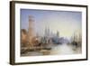 The Rhine at Cologne, 1891-William Callow-Framed Giclee Print