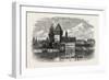 The Rhine at Constance, Switzerland, 19th Century-null-Framed Giclee Print