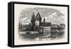 The Rhine at Constance, Switzerland, 19th Century-null-Framed Stretched Canvas