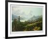 The Rhine near Oberwesel-Heinrich Schilbach-Framed Collectable Print