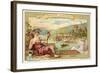 The Rhine, Rudesheim-null-Framed Giclee Print