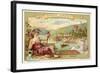 The Rhine, Rudesheim-null-Framed Giclee Print