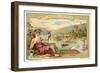 The Rhine, Rudesheim-null-Framed Giclee Print