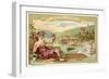 The Rhine, Rudesheim-null-Framed Giclee Print