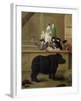 The Rhinoceros, 1751-Pietro Longhi-Framed Giclee Print