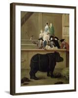 The Rhinoceros, 1751-Pietro Longhi-Framed Giclee Print