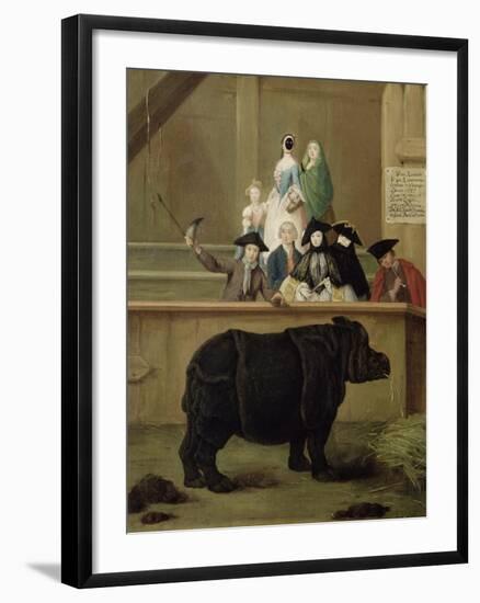 The Rhinoceros, 1751-Pietro Longhi-Framed Giclee Print