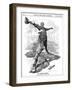 The Rhodes Colossus, 1892-Edward Linley Sambourne-Framed Giclee Print