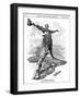 The Rhodes Colossus, 1892-Edward Linley Sambourne-Framed Giclee Print