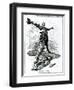 The Rhodes Colossus, from Punch, 10th December 1892-null-Framed Giclee Print